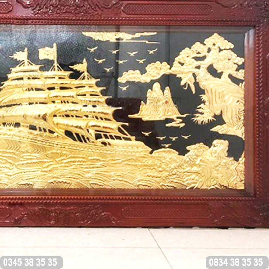 Tranh thuận buồm xuôi gió bằng đồng