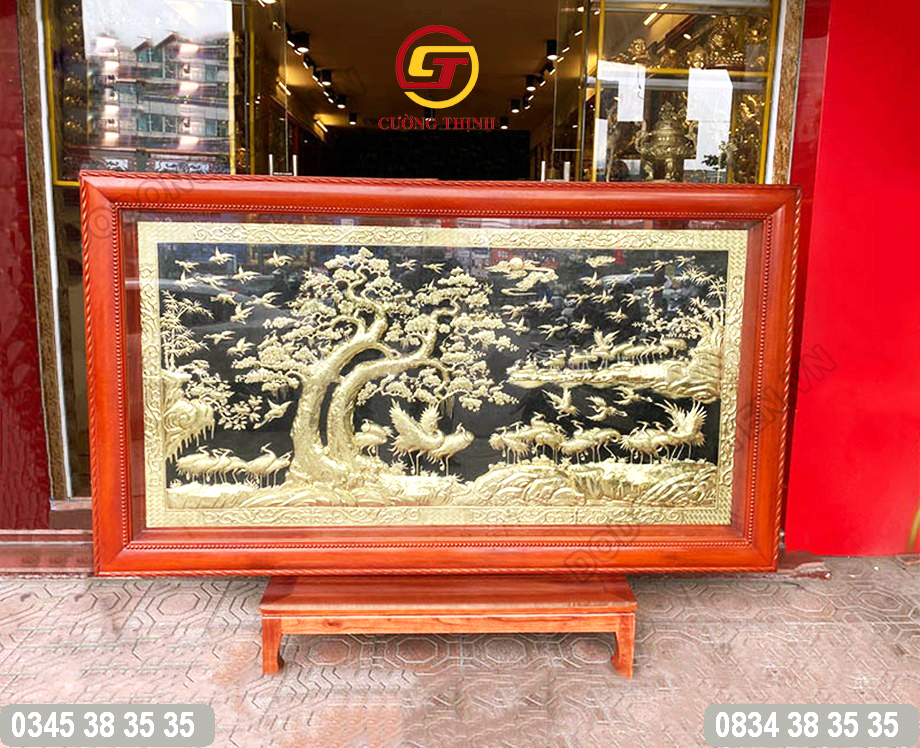 Trang đồng bách hạc quần tùng 