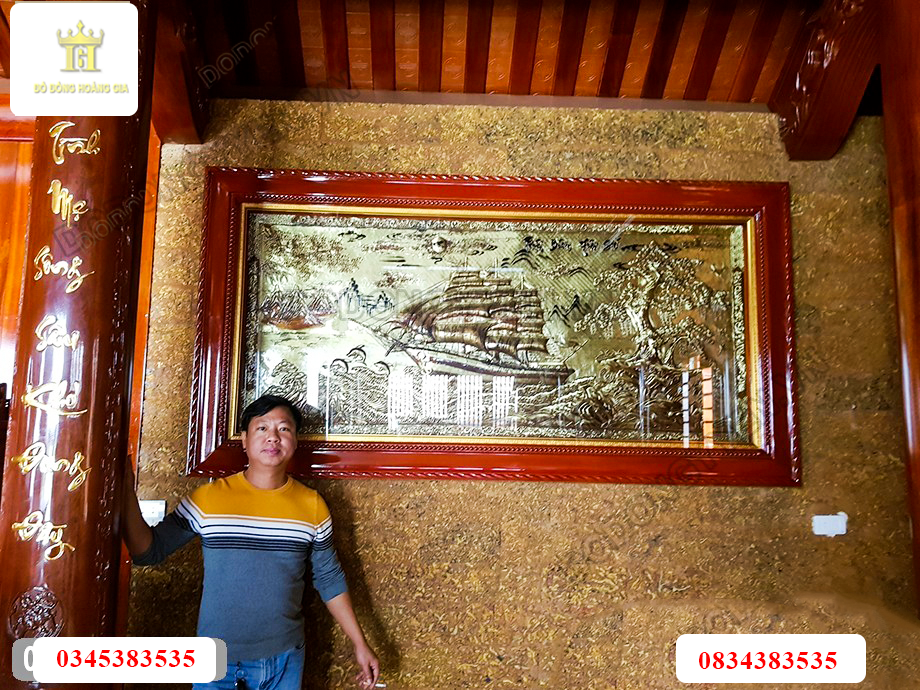 Tranh đồng thuận buồm xuôi gió đẹp