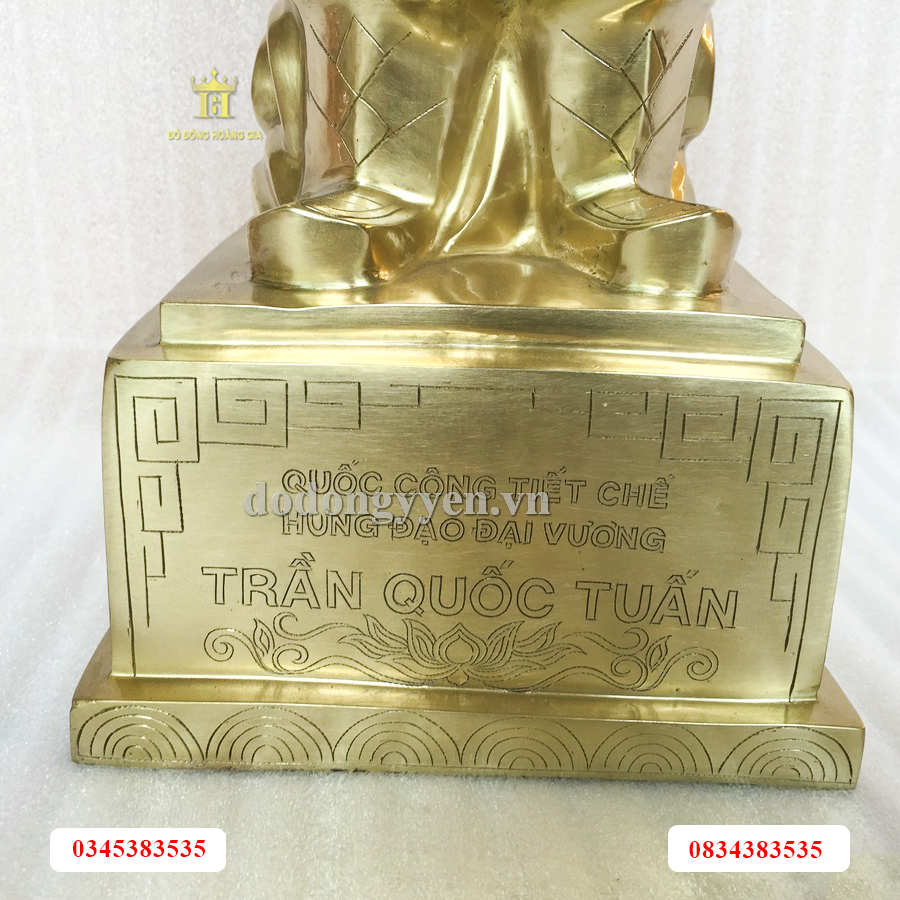 Tượng đồng vàng nguyên chất cao cấp