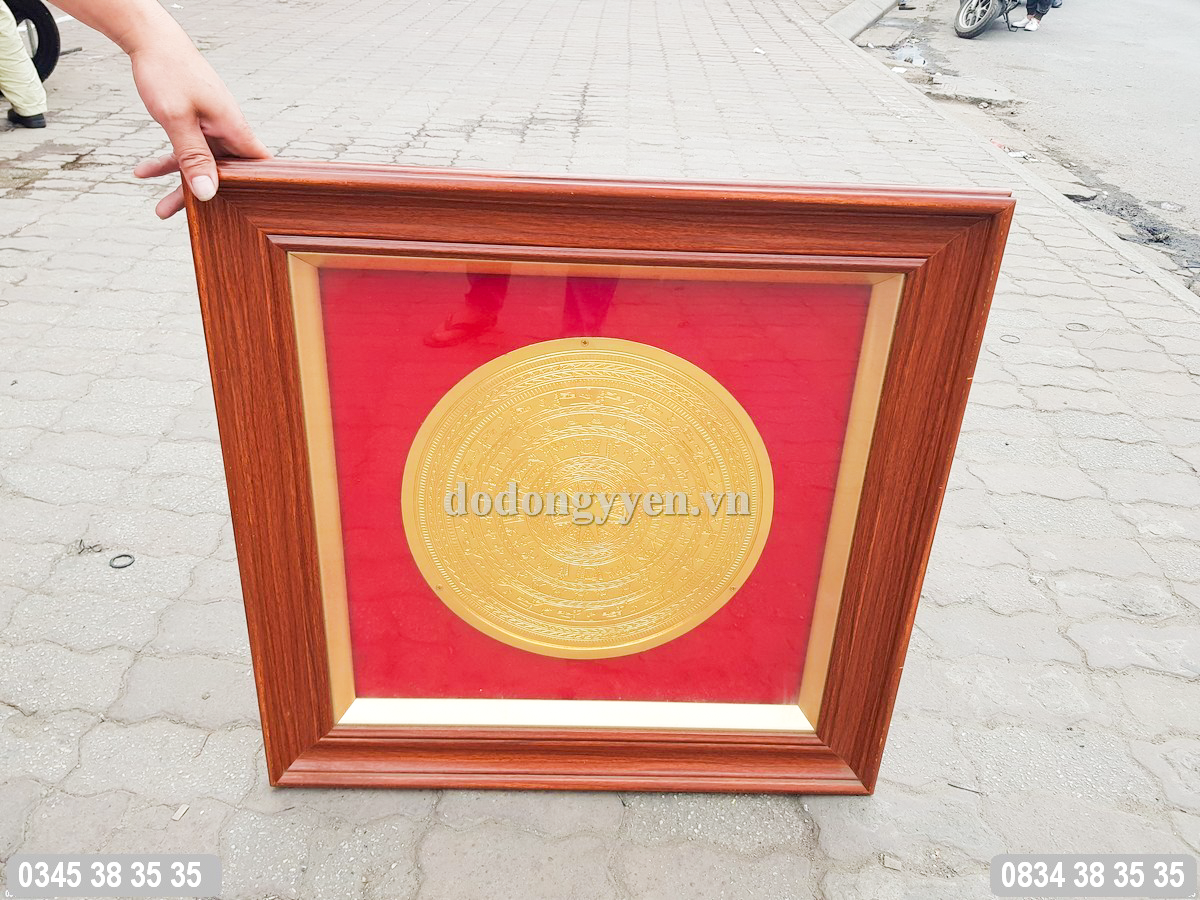 Tranh mặt trống đồng 
