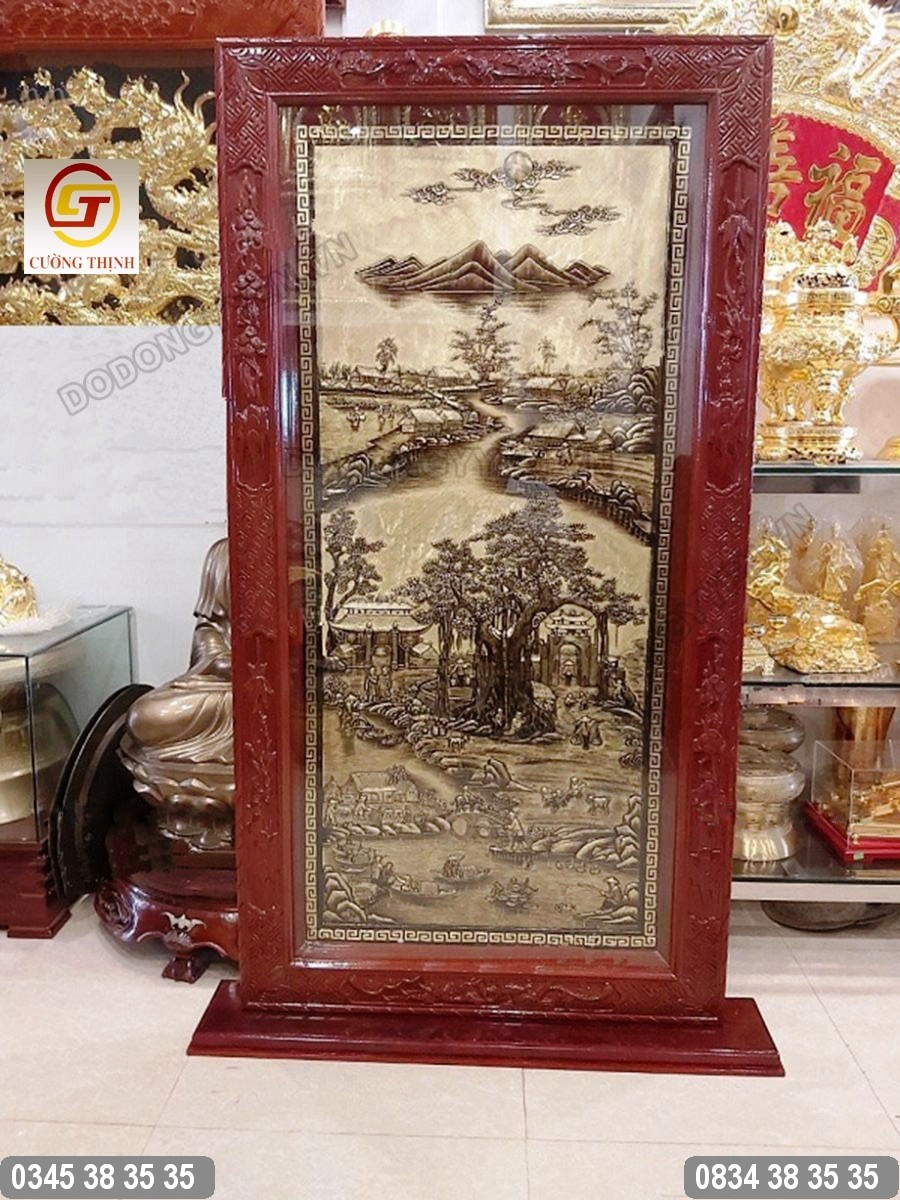 tranh đồng mỹ nghệ
