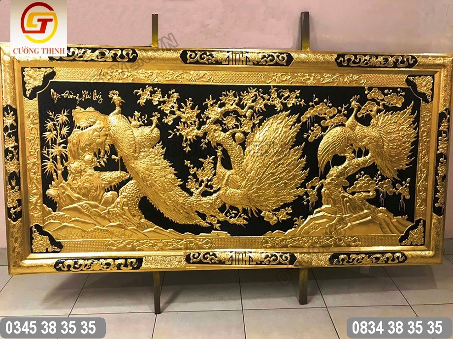 tranh đồng ngọc đường phú quý