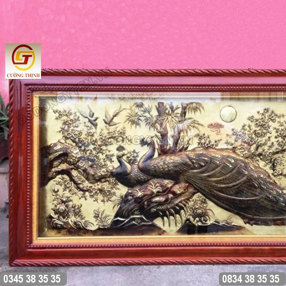 khung bằng gỗ gụ cao cấp