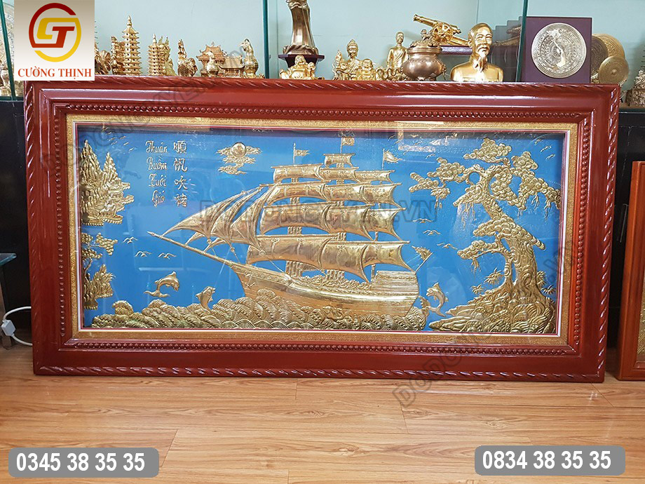 tranh đồng thuận buồm xuôi gió