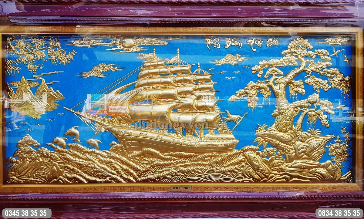 Từng đường nét được chạm khắc tỉ mỉ
