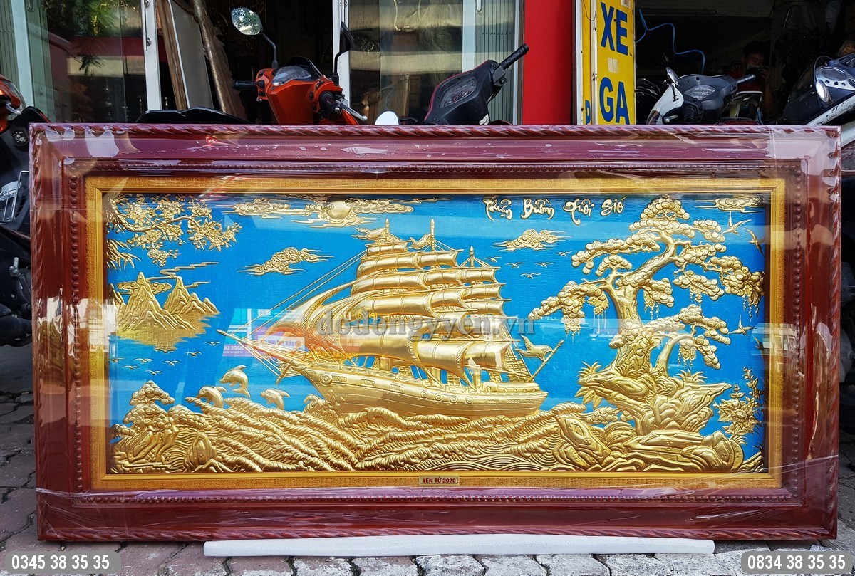 khung tranh bằng gỗ tự nhiên đẹp