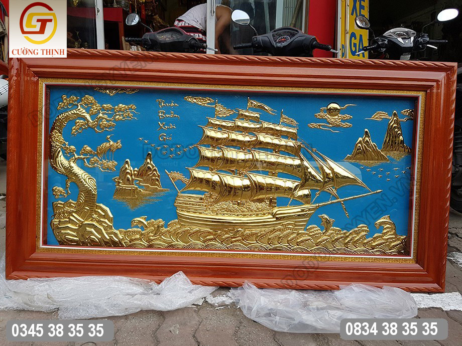 tranh đồng thuận buồm xuôi gió
