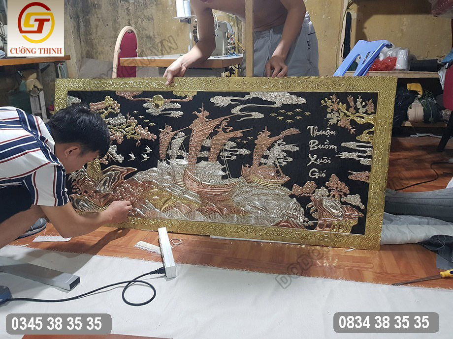 tranh thuận buồm xuôi gió