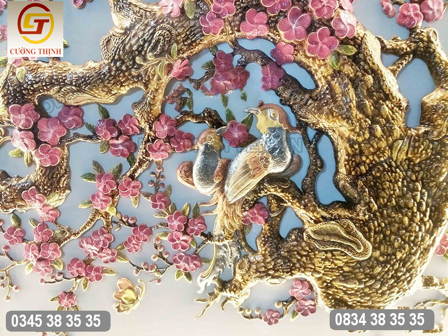tranh đồng an khang thịnh vượng