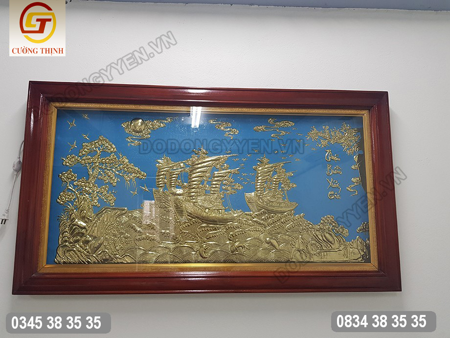 tranh đồng thuận buồm xuôi gió