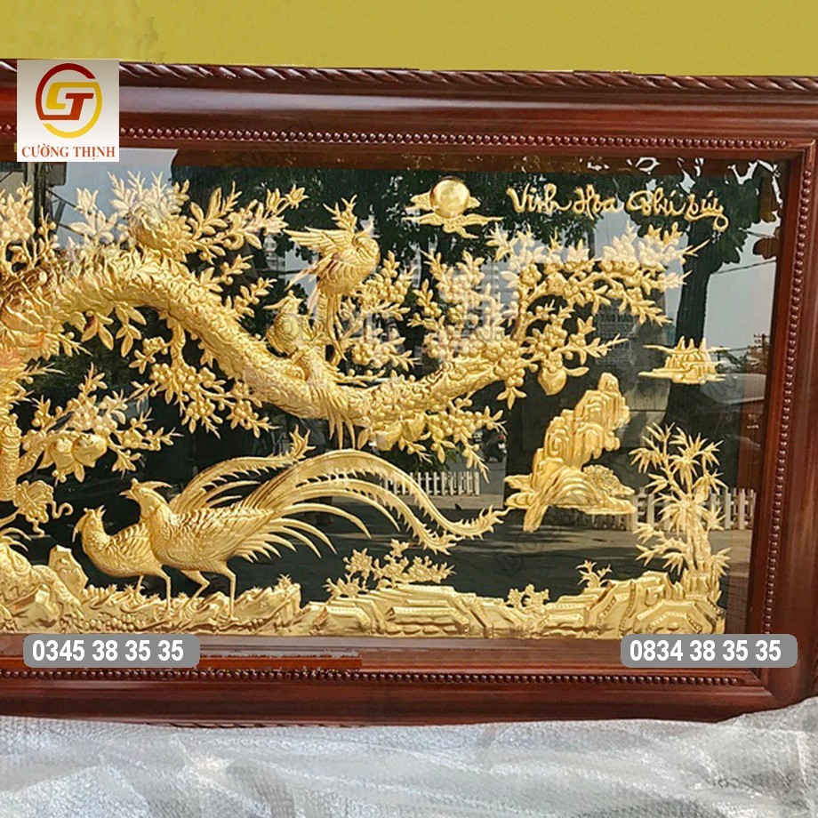 trang trí tại phòng khách, phòng thờ