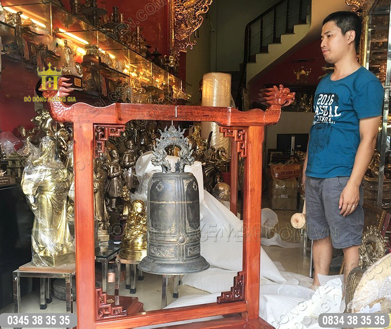 Mẫu chuông đồng cúng tiến nhà thờ, chùa chiền