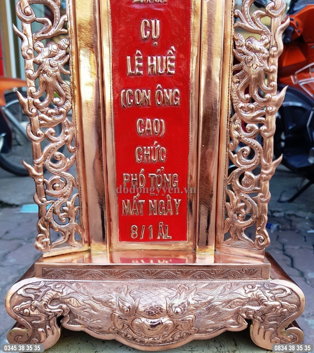 mặt nguyệt được làm vô cùng tỉ mỉ