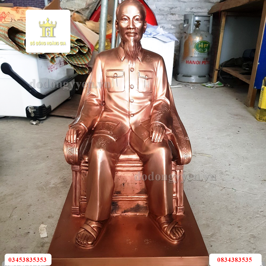 Tượng đồng đỏ nguyên chất 