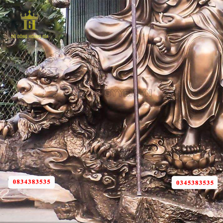 Tượng đồng địa tạng vương bồ tát