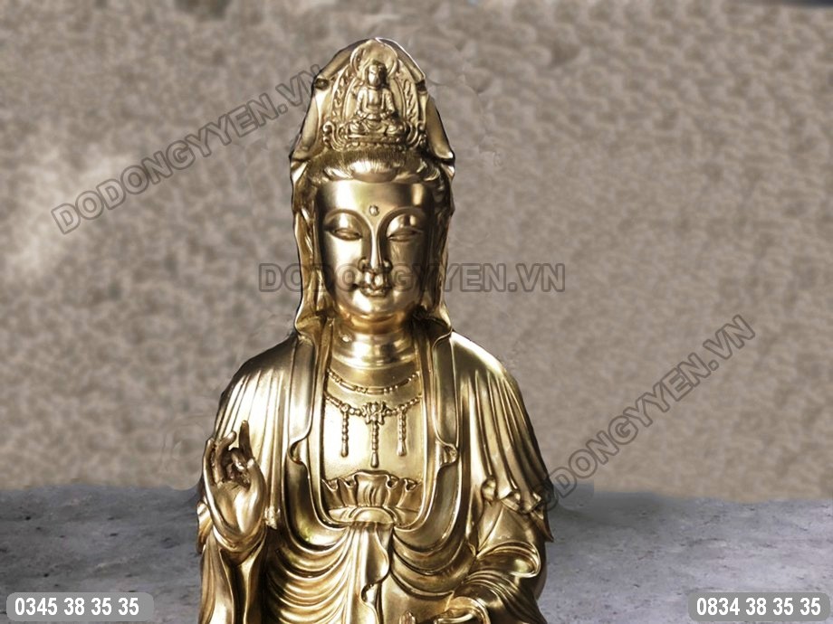 Tường phật bà bằng đồng