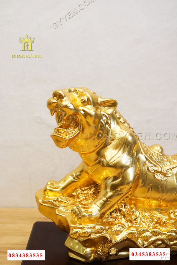 Tượng hổ dát vàng